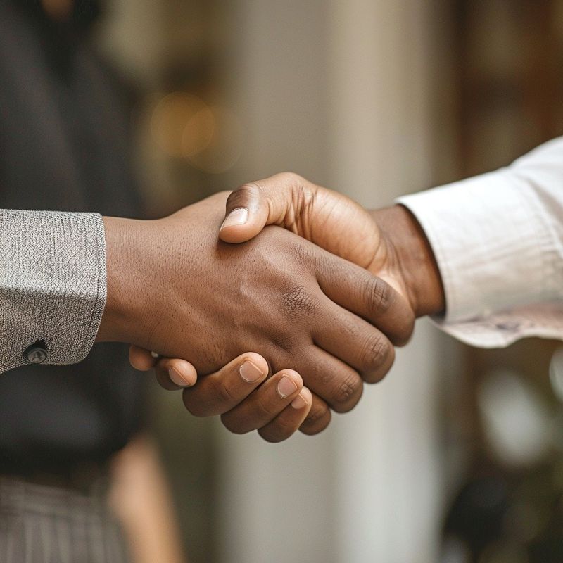 Use a Firm Handshake