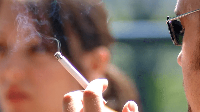 Parents smoking indoors without a thought