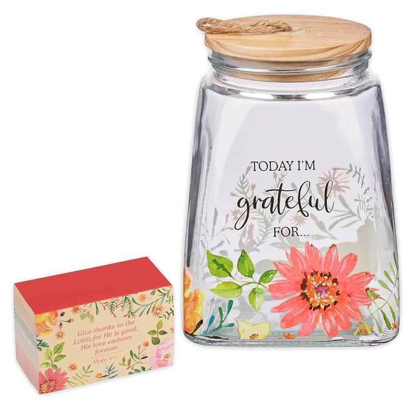 A Gratitude Jar or Notebook