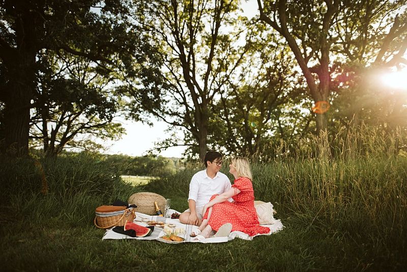 Have a Picnic at Sunset with Favorite Foods