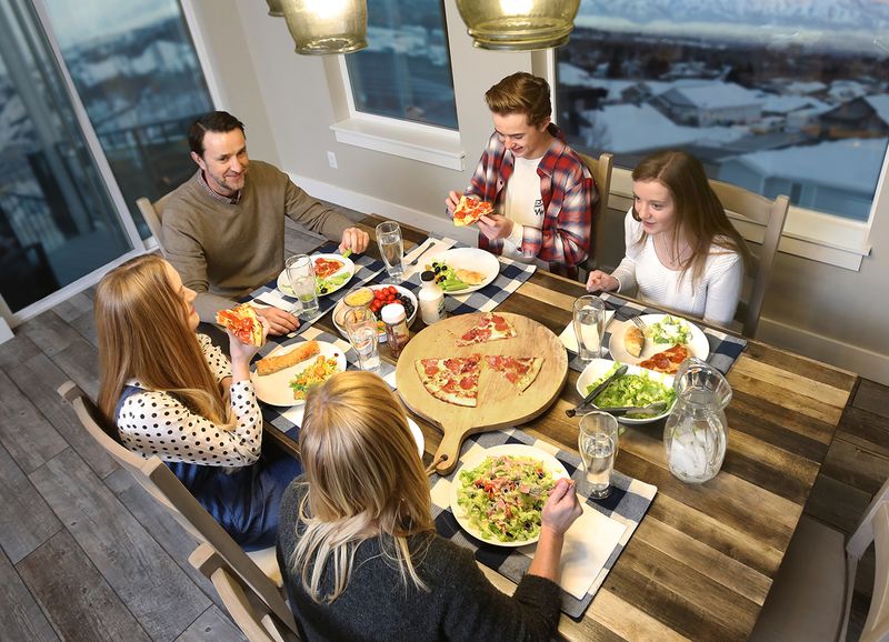 Making family meals sacred and distraction-free