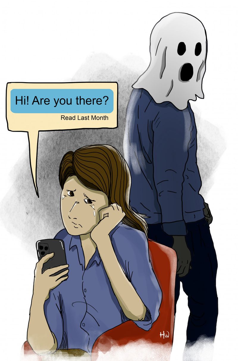 Ghosting instead of breaking up