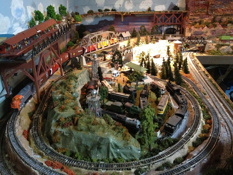 Model Train Building