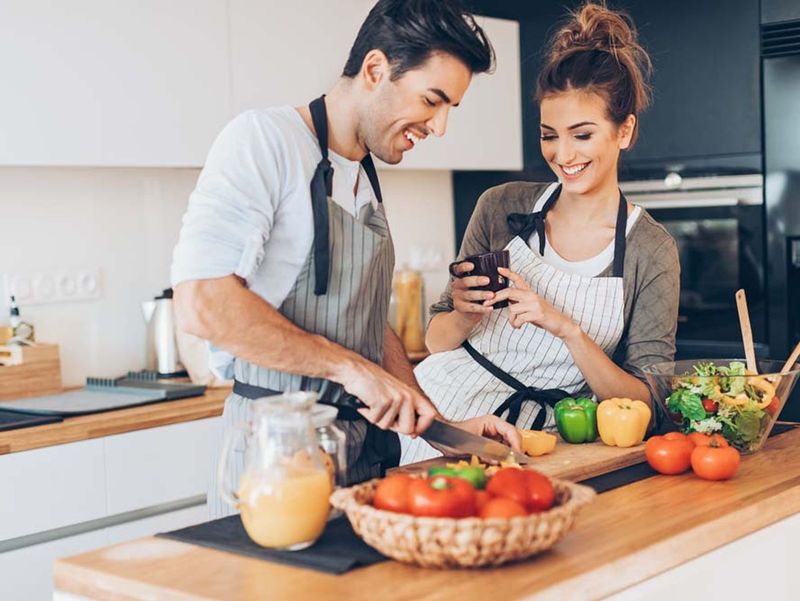 Try cooking a new recipe together