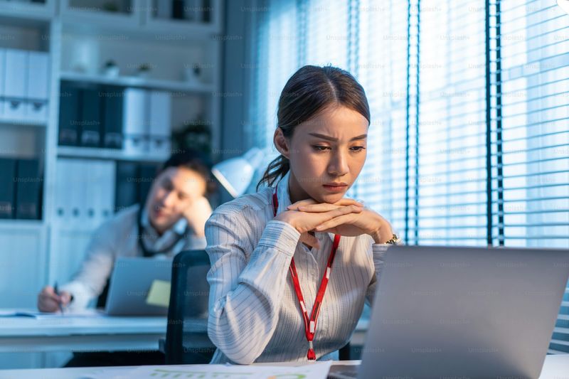 Overworking to avoid emotional gaps