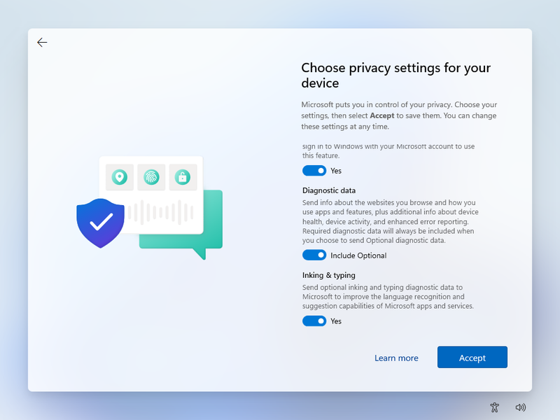 Setting privacy controls on all devices