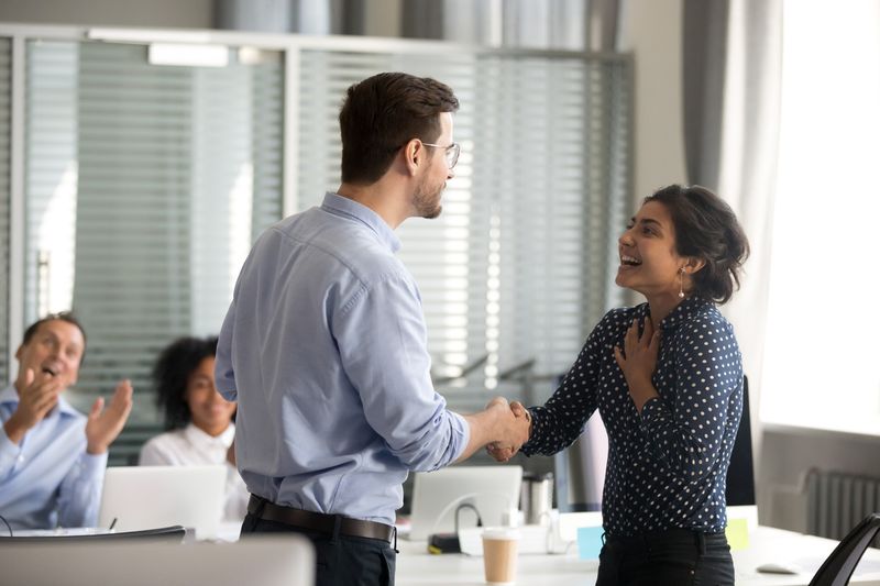 “You just gave me a huge boost.”