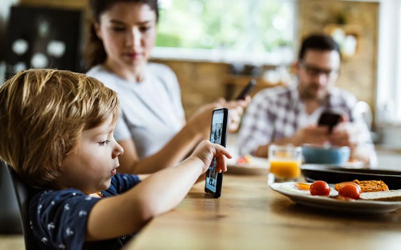 The Mirror of Parental Habits
