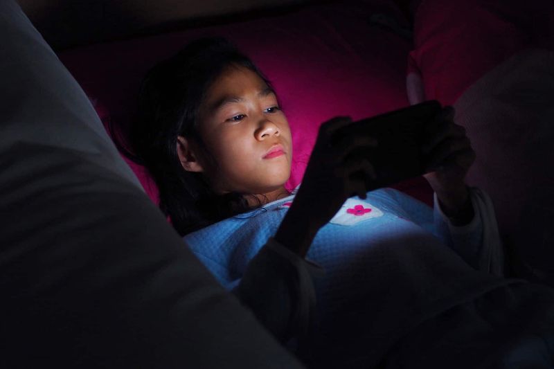 Sleep Stolen by Blue Light