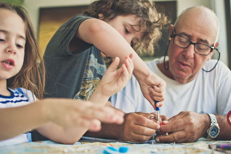 Helping with Creative Projects like Photography or Crafts