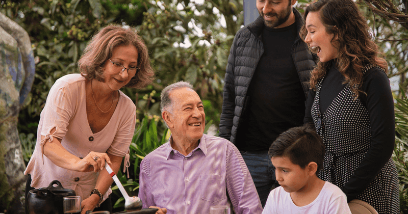 Share what you have with neighbors and friends