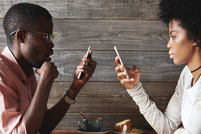 You let your phone steal quality time
