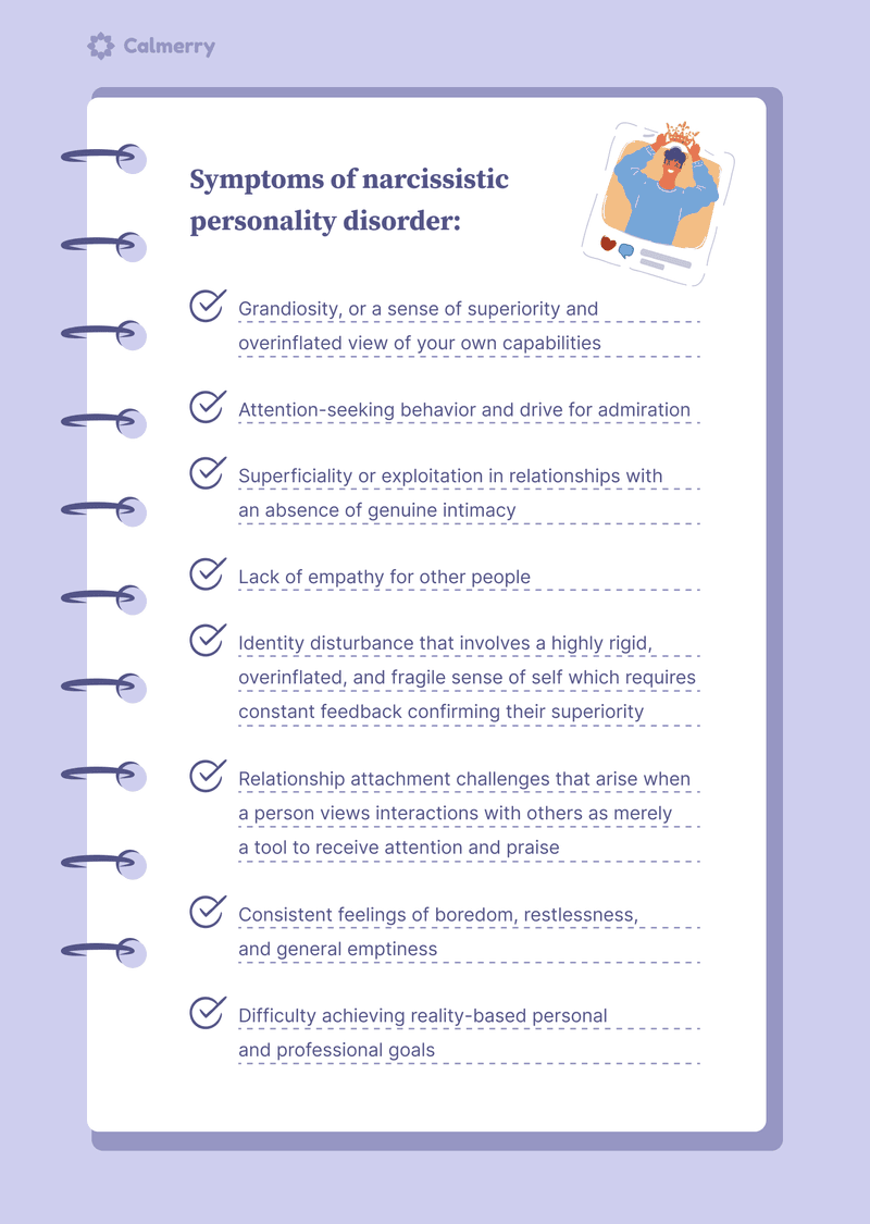 Narcissistic traits are not the same as narcissistic personality disorder