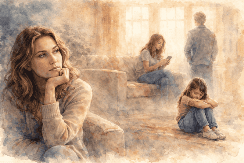 Practical care and emotional responsiveness are not the same thing