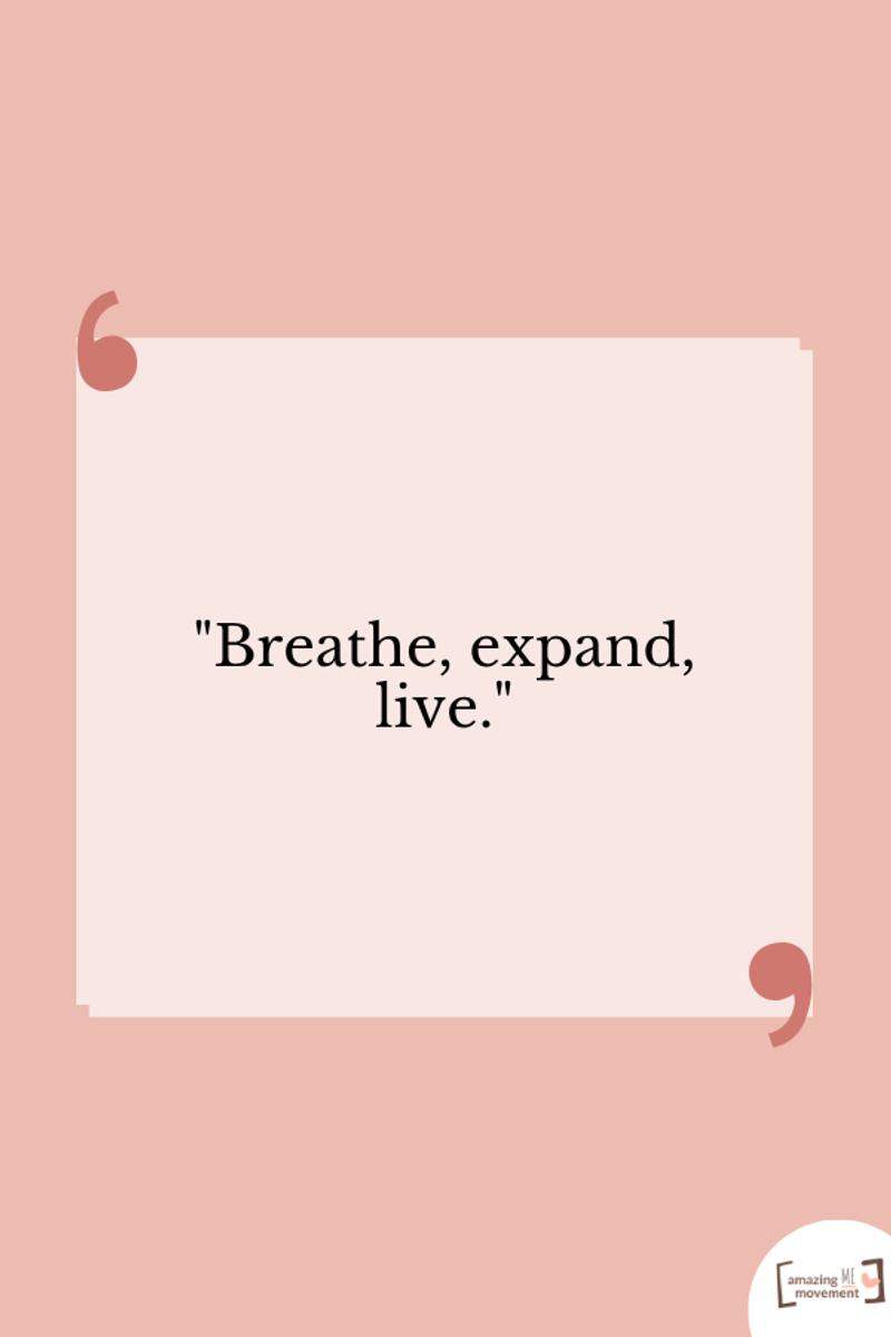 Choose the life that lets you remain fully present in it