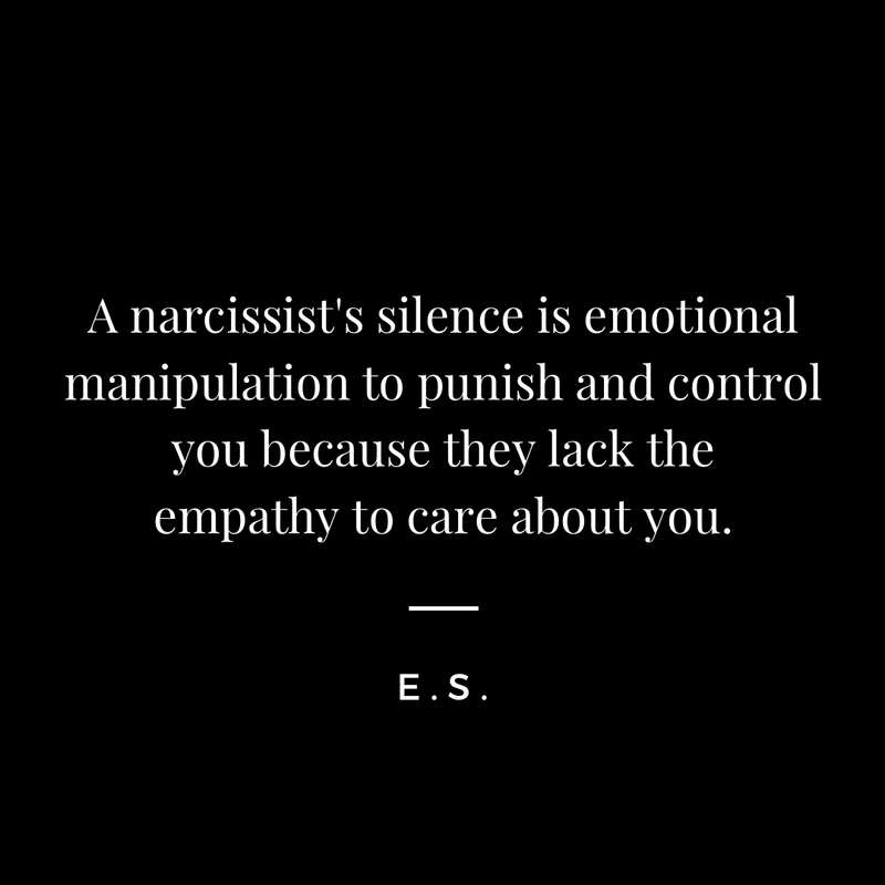 They Punish You With Cold, Deliberate Silence