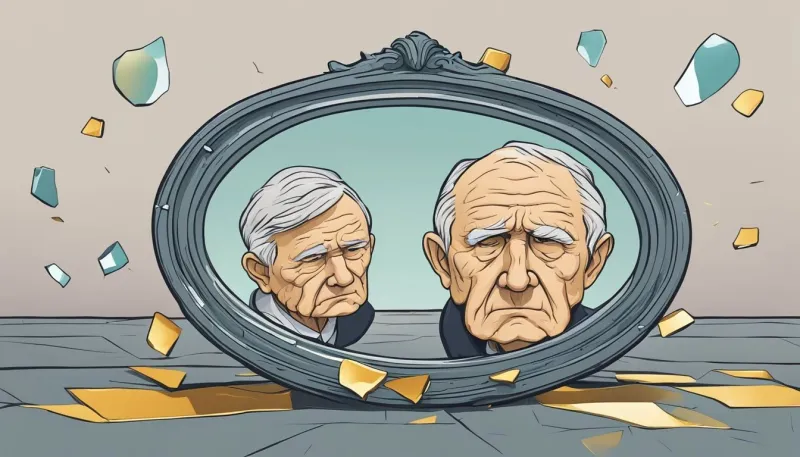 Aging may challenge narcissistic patterns, but it does not guarantee collapse