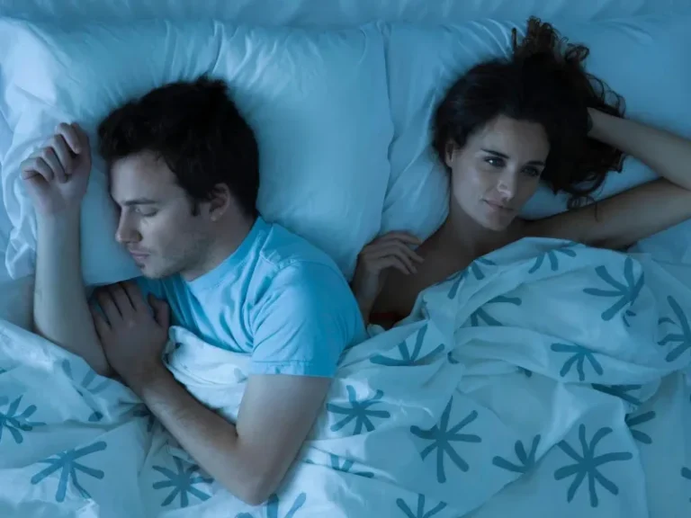 A Woman Pulls Away in Bed When She’s Been Let Down Everywhere Else
